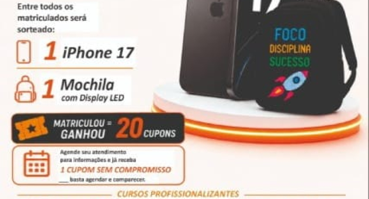 REGULAMENTO CAMPANHA DE SORTEIO DE 1 IPHONE E 1 MOCHILA LED